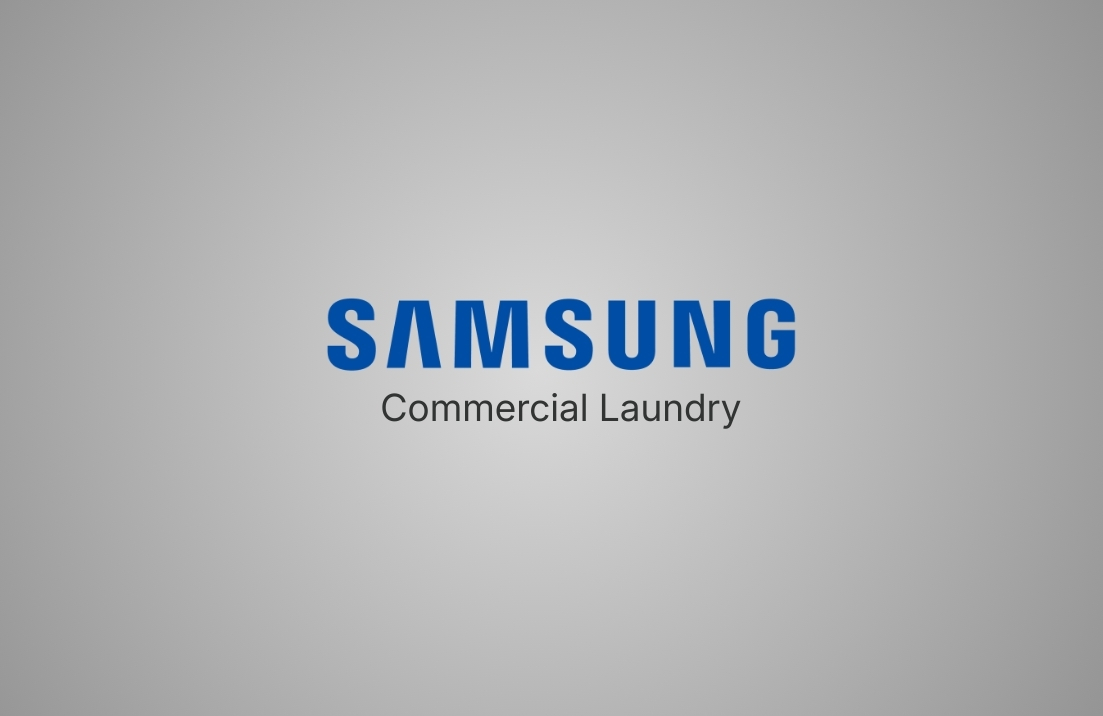 Samsung official partner brand for commercial laundry in the Philippines